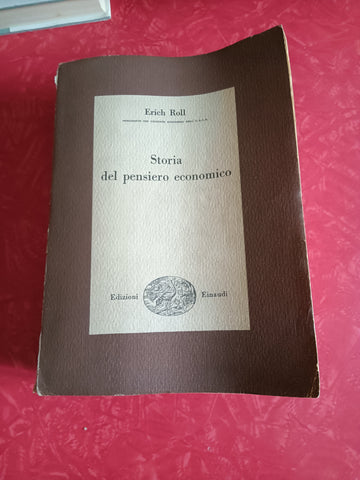 Storia del pensiero economico | Eric Roll - Boringhieri