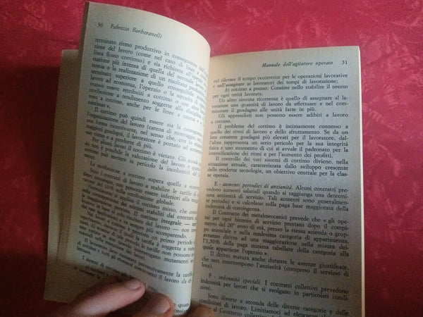 Manuale dell’agitatore operaio aggiornato con i nuovi contratti | Fabrizio Barbaranelli