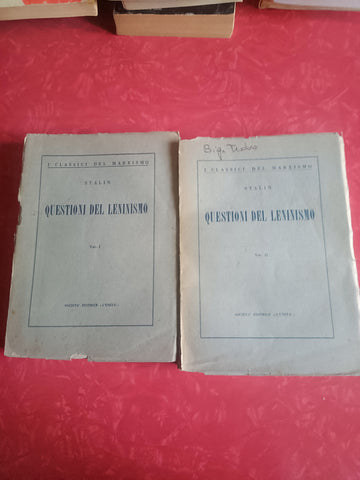 Questioni del leninismo | Stalin