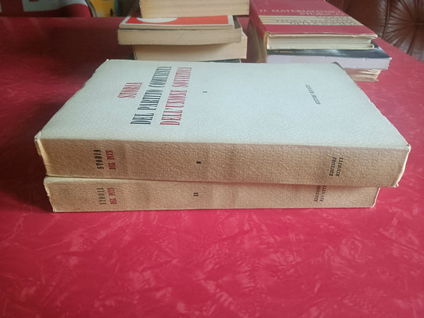 Storia del Partito Comunista dell’Unione Sovietica. Vol. I-II | Ponomariov, Volkov, Volin, Zaitsev, Kuckin, Mints, Slepov, Sobolev, Timofeievki, Khvostov, Sciataghin - Editori Riuniti