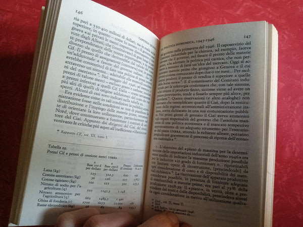 La politica economica della ricostruzione 1945-1949 | Camillo Daneo - Einaudi