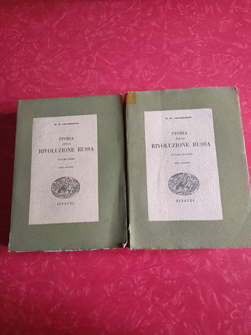 Storia della Rivoluzione Russa 2 Voll. | W. H. Chamberlin  - Einaudi