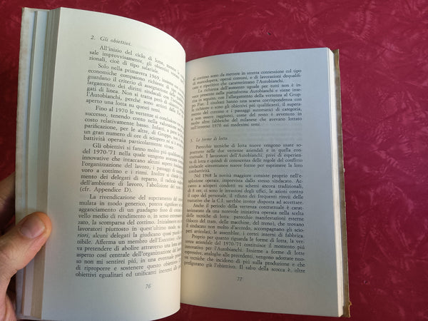 Lotte operaie e sindacato in italia (1968-1972). I Autobianchi e Innocenti | Alessandro Pizzorno; Laura Luppi e Emilio Reyneri - Mulino