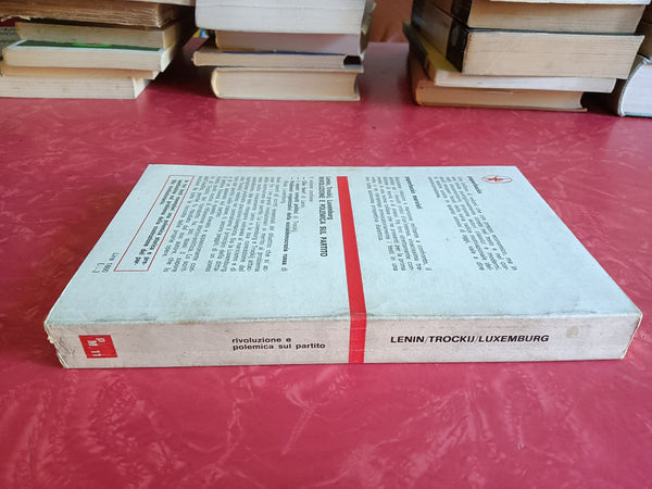 Rivoluzione e polemica sul partito | Lenin; Trockij; Luxemburg