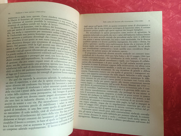 Sindacati e lotte operaie 1943-1973 | Vittorio Foa