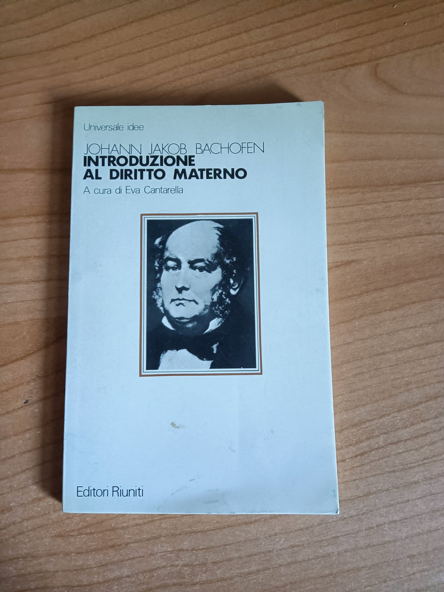 Introduzione al Diritto Materno | Johann Jakob Bachofen - Editori Riuniti