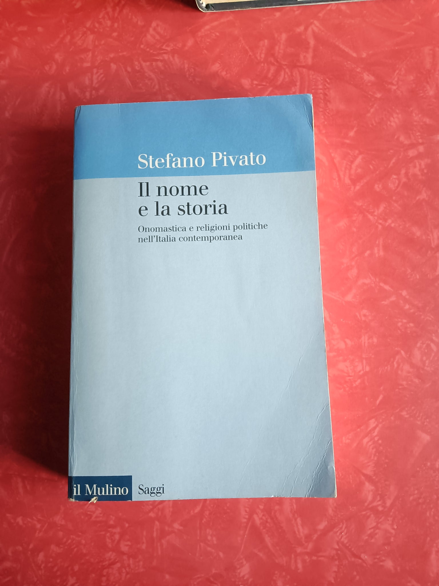 Il nome e la storia. Onomastica e religioni politiche nell’Italia contemporanea | Stefano Pivato - Il Mulino