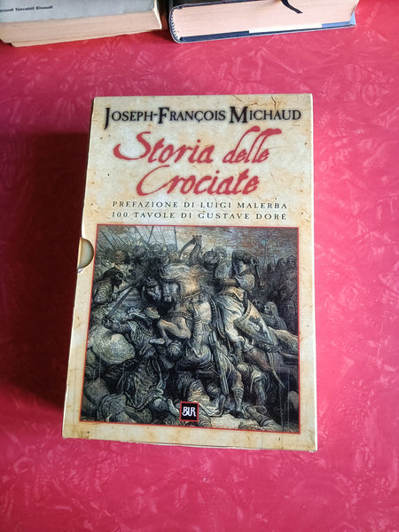Storia delle crociate 2 Voll. con cofanetto | Joseph Francois Michaud - Rizzoli