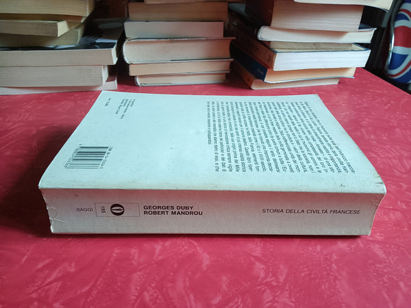 Storia della civiltà francese | Georges Duby; Robert Mandrou - Mondadori