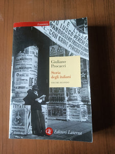 Storia degli italiani Vol. II | Giuliano Procacci - Laterza