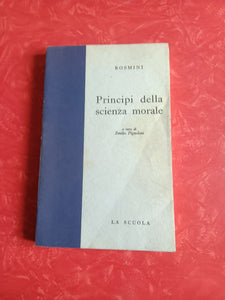 Principi della scienza morale | Rosmini Antonio