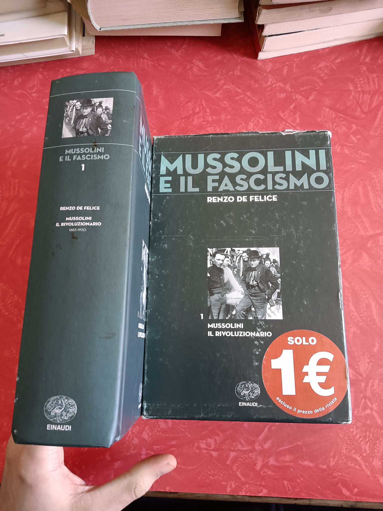 Mussolini e il Fascismo. 1 Mussolini il rivoluzionario 1883-1920 | Renzo De Felice - Einaudi