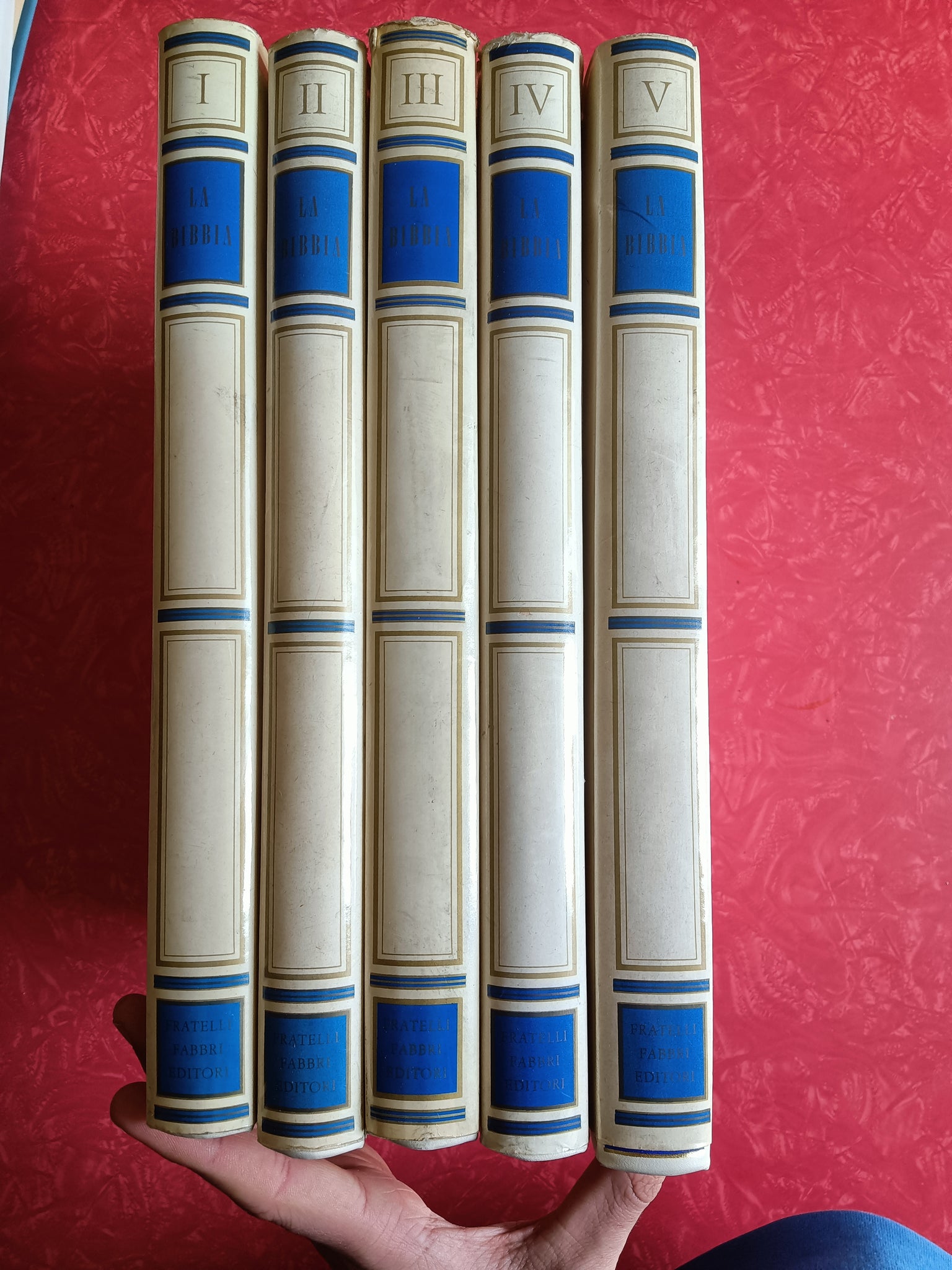 La Bibbia 5 Voll. | Cesare Angelini, a cura di