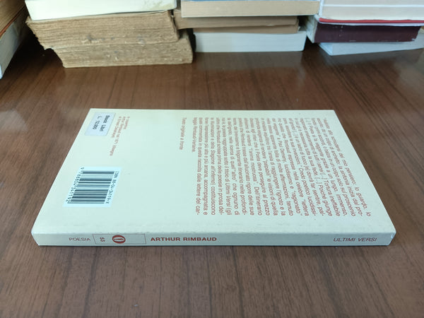 Ultimi versi e carteggio con Paul Verlaine | Arthur Rimbaud - Mondadori