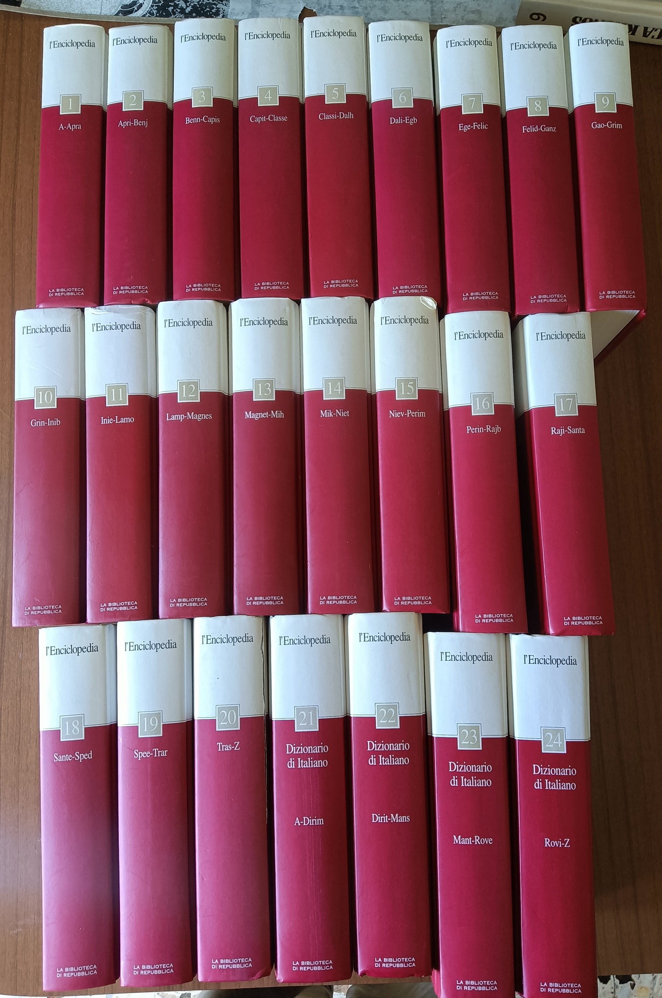 Enciclopedia Vol. 1 a Vol. 24