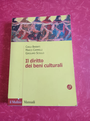 Diritto dei beni culturali | Carla Barbati; Marco Cammelli; Girolamo Sciullo - Mulino