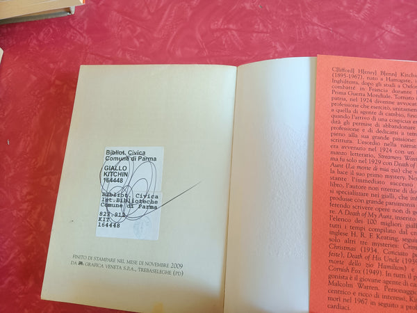 La morte di mia zia | C. H. B. Kitchin - Polillo