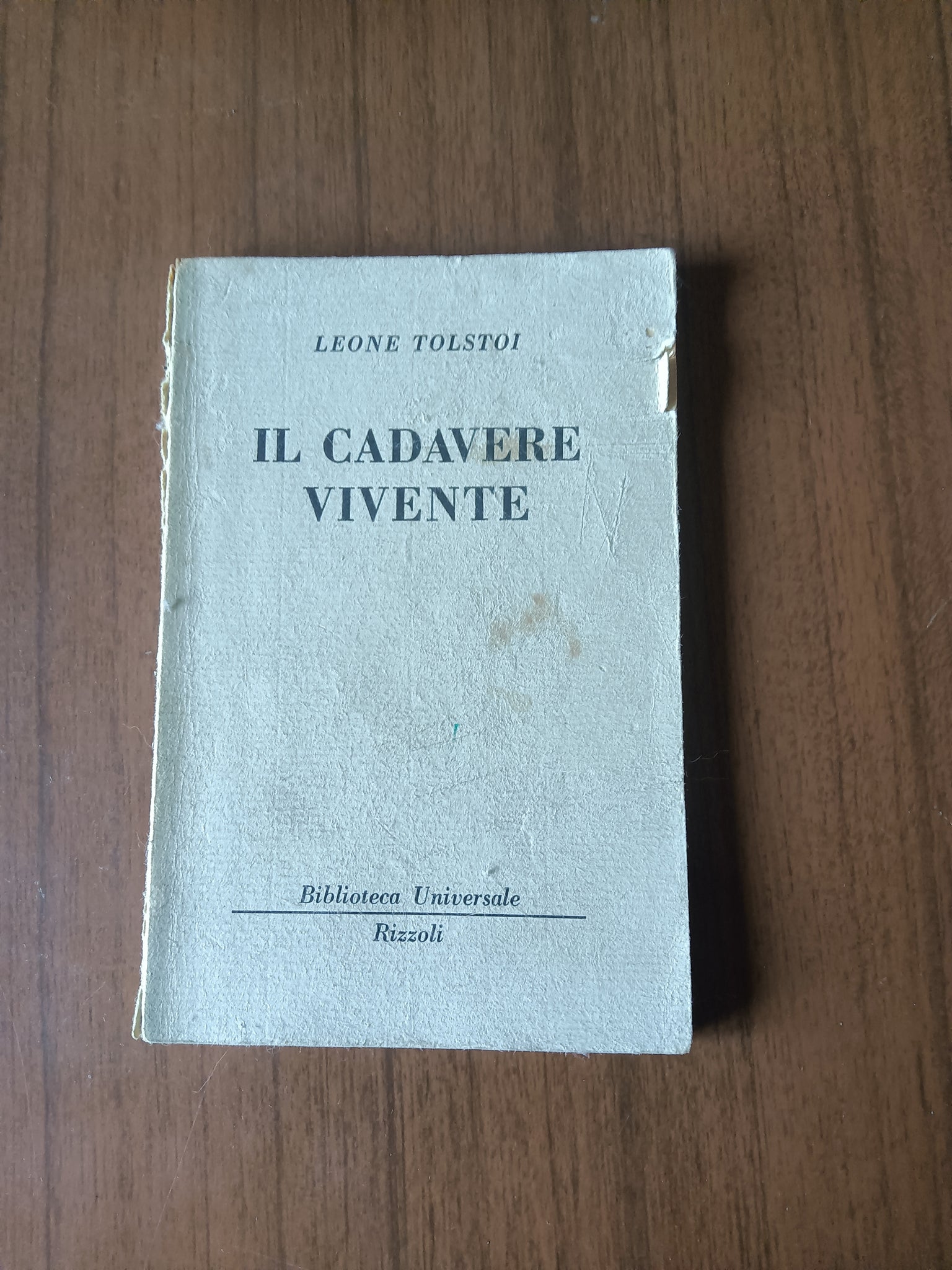 Il cadavere vivente | Tolstoi L.N. - Rizzoli