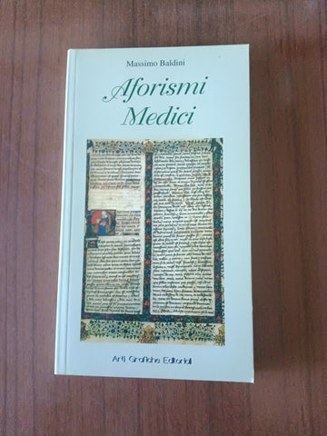 Aforismi medici | Massimo Baldini