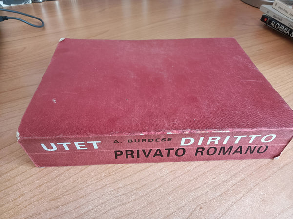 Manuale di diritto privato romano | A. Burdese