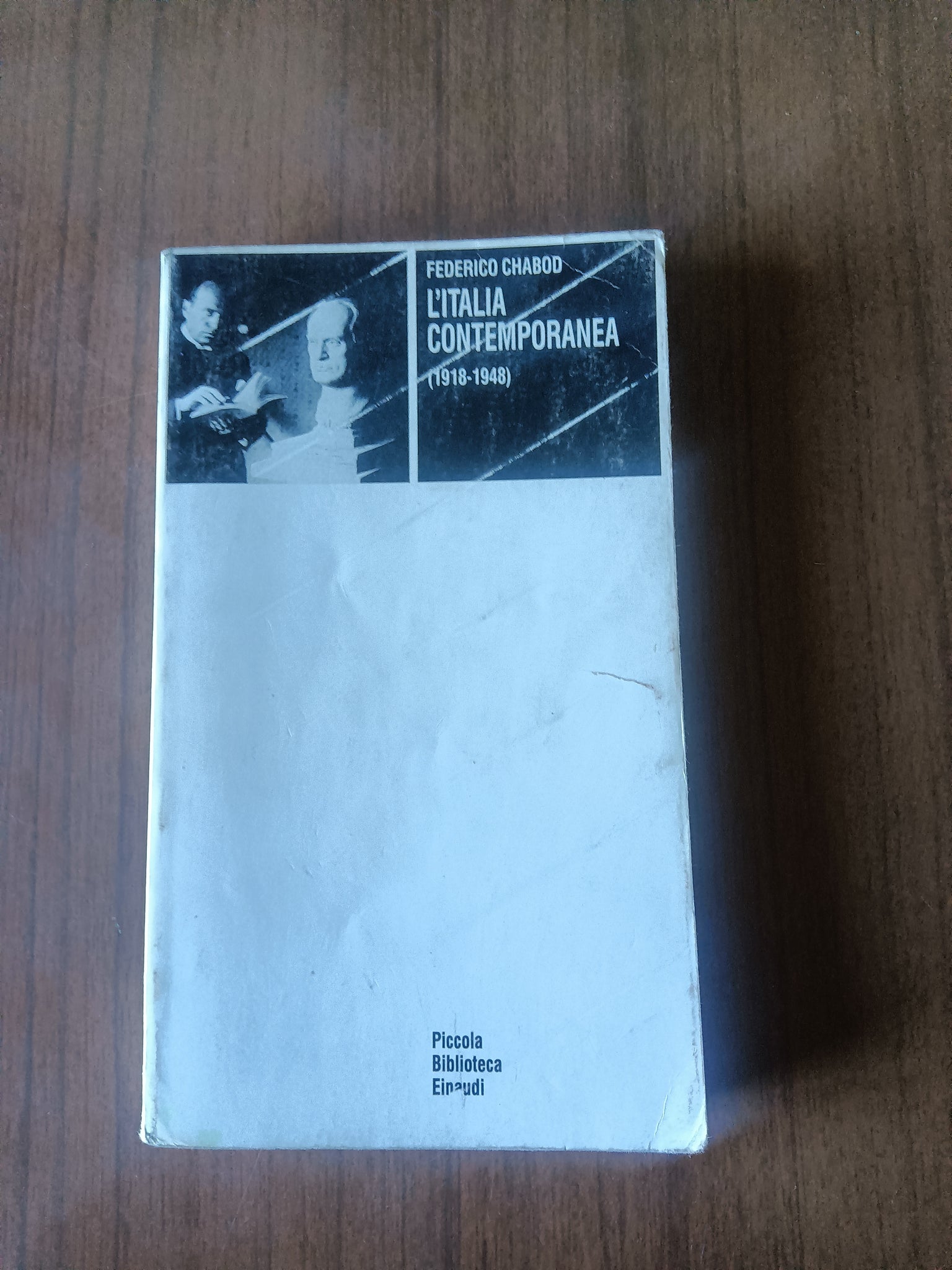 L’Italia contemporanea (1918-1948) | Federico Chabod - Einaudi