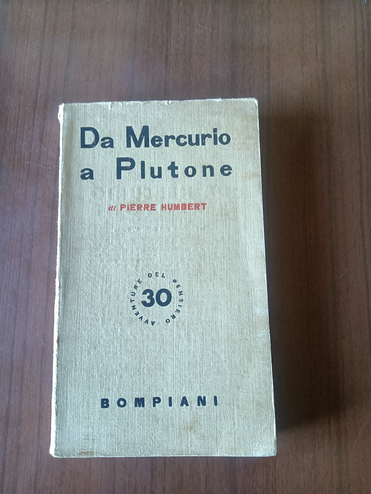 Da Mercurio a Plutone | Pierre Humbert - Bompiani