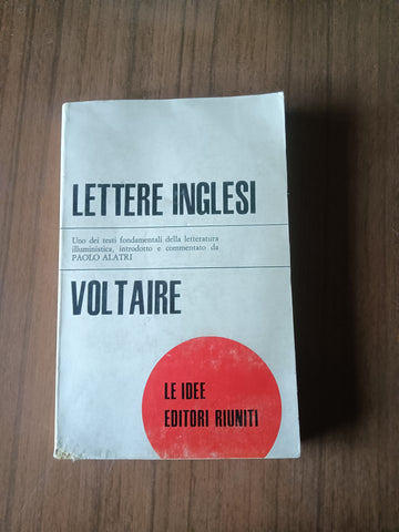 Lettere inglesi | Voltaire - Editori Riuniti