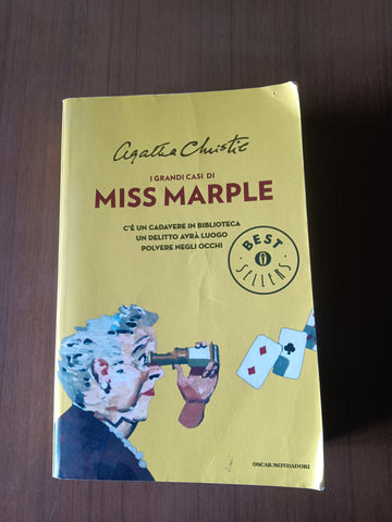 I grandi casi di Miss Marple. C’è un cadavere in biblioteca; Un delitto avrà luogo; Polvere negli occhi | Agatha Christie - Mondadori