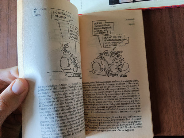 Che tempo fa. 2 Voll. 1992 - 1993 visto da Ellekappa e Michele Serra