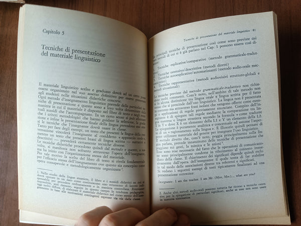Lingua straniera e comunicazione Problemi di glottodidattica | Wanda d’Addio Colosimo