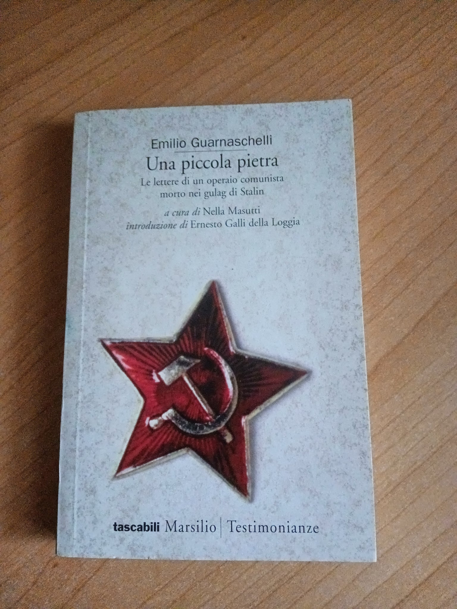 Una piccola pietra. Le lettere di un operaio comunista morto nei gulag di Stalin | Emilio Guarnaschelli - Marsilio