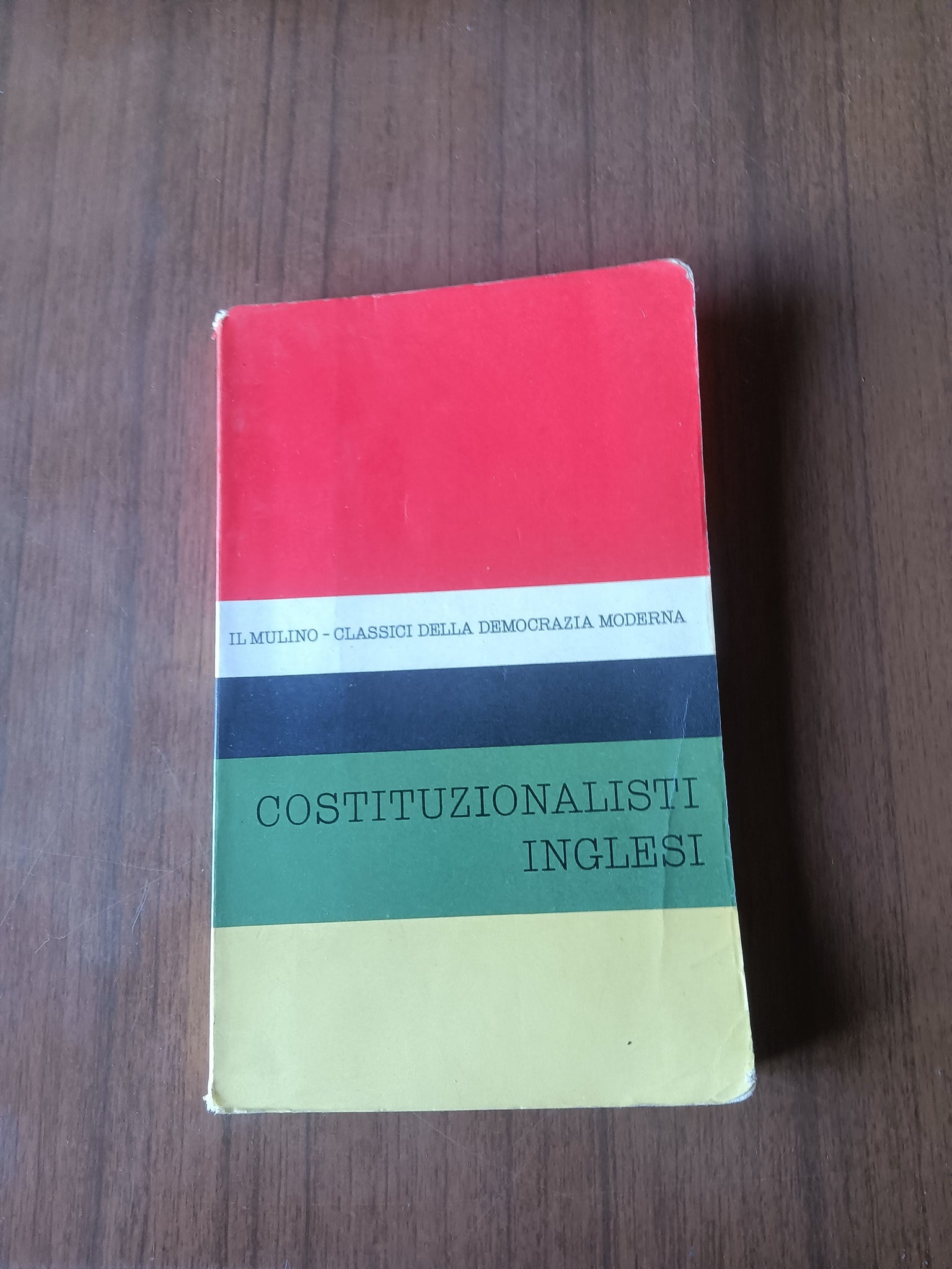 Costituzionalisti Inglesi | Vittorio De Caprariis, a cura di - Mulino