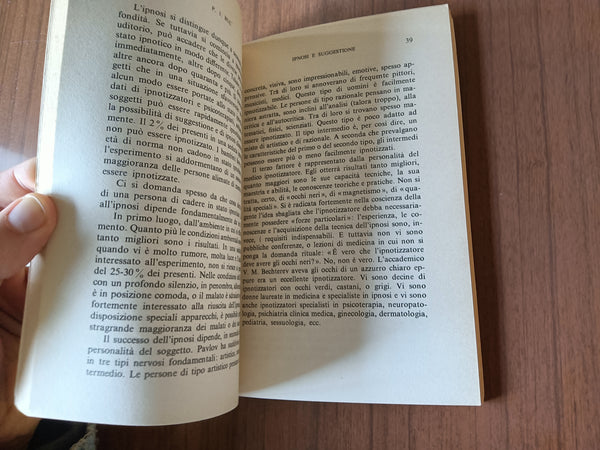 Ipnosi e suggestione | P. I. Bul