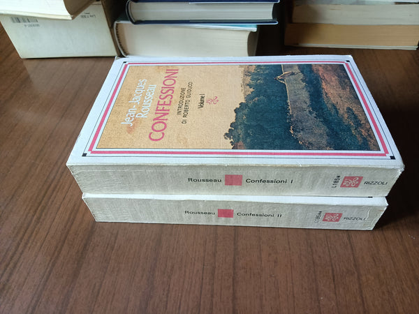 Confessioni 2 voll. | Jean-Jacques Rousseau - Rizzoli