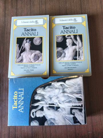 Annali 2 Voll. in cofanetto | Publio Cornelio Tacito - Rizzoli