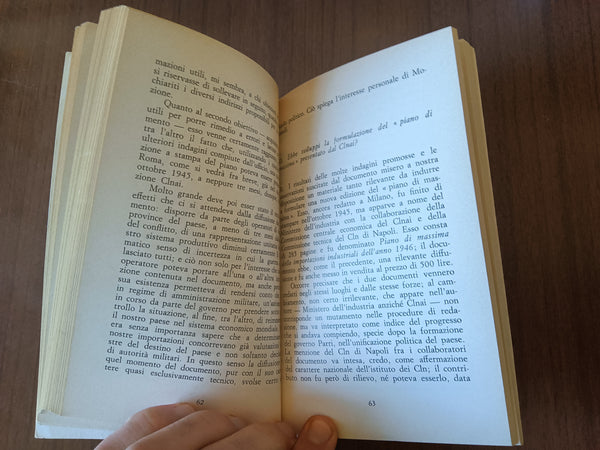 Intervista sulla Ricostruzione 1943-53 | Saraceno Pasquale - Laterza