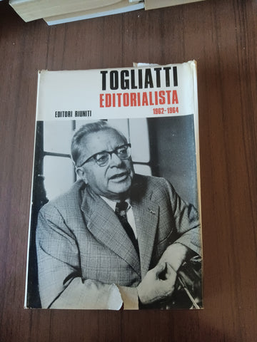 Editorialista 1962-1964 | Togliatti - Editori Riuniti