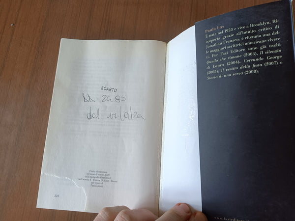 Il dio degli incubi | Paula Fox - Fazi