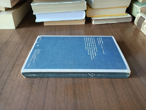 Tonio Kroger. La morte a Venezia. Cane e padrone | Thomas Mann - Garzanti
