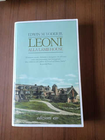 Leoni alla Lamb House | Edwin M. Yoder Jr. - Edizioni e/o