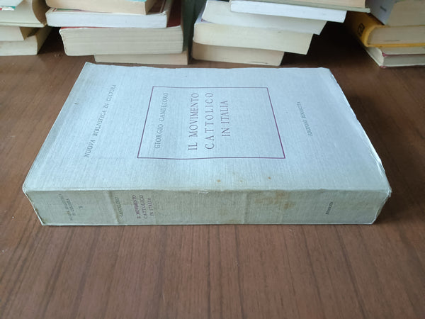 Il movimento cattolico in Italia | G. Candeloro