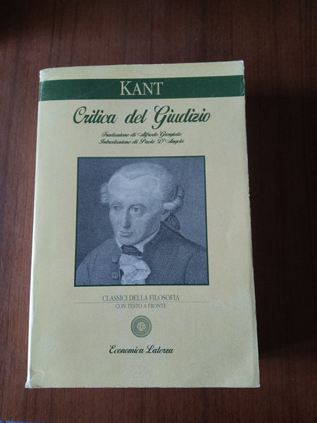 Critica del giudizio | Kant - Laterza