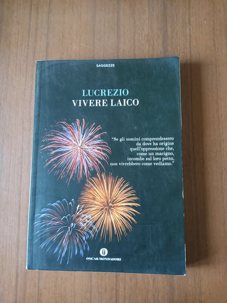 Vivere laico | Lucrezio - Mondadori
