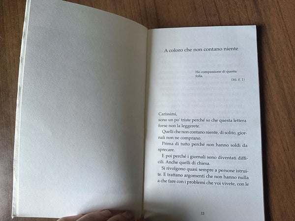 Pietre di scarto. Pagine sulla marginalità | Antonio Bello