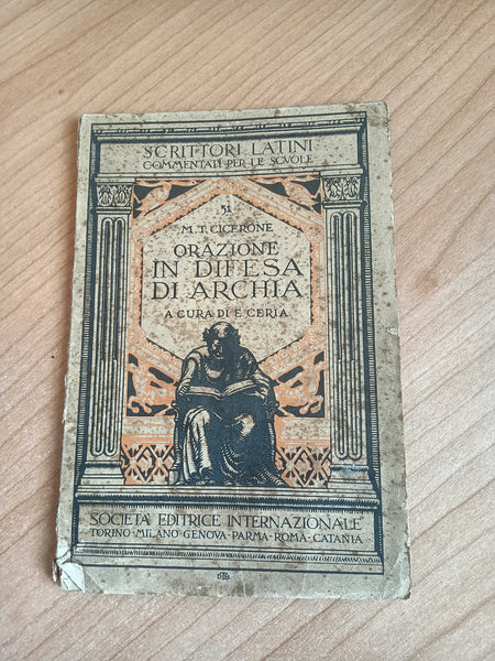 Orazione in difesa di Archia | M. T. Cicerone