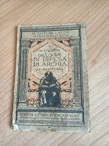 Orazione in difesa di Archia | M. T. Cicerone