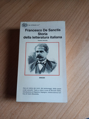 Storia della letteratura italiana Vol. II° | Francesco De Sanctis - Einaudi