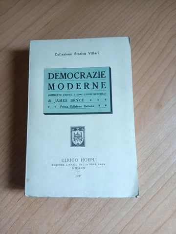 Democrazie moderne | James Bryce