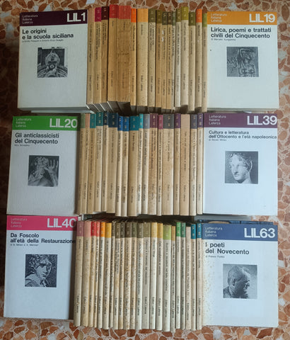 LIL Letteratura Italiana Laterza. Voll. 1 - 63