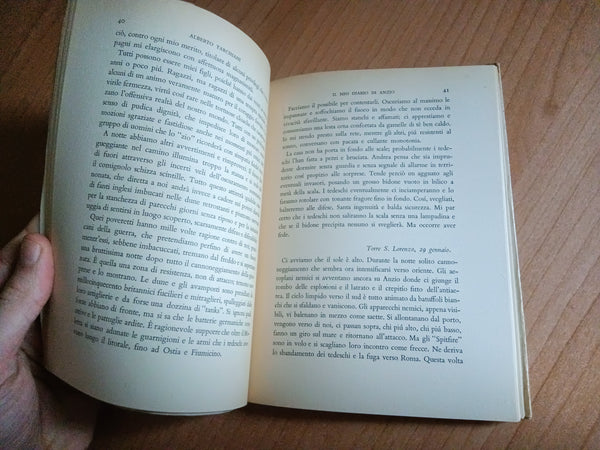 Il mio diario di Anzio | Alberto Tarchiani - Mondadori